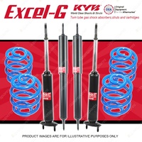 4x KYB EXCEL-G Shocks + Sport Low Coil Springs for FORD Falcon XR XT XW XY