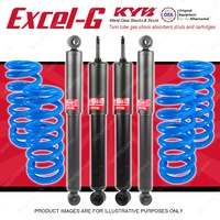 4x KYB EXCEL-G Shock Absorbers STD Coil Springs for SUZUKI Jimny Sierra SN413