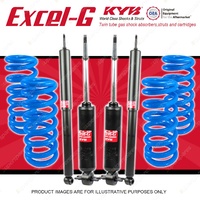 4x KYB EXCEL-G Shock Absorbers + Raised Coil Springs for HOLDEN Torana LX