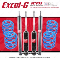 4x KYB EXCEL-G Shock Absorbers Sport Low Coil Springs for HOLDEN Holden HQ HJ HX