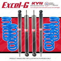 4x KYB EXCEL-G Shock Absorbers + Heavy Duty Raised Coil for FORD Maverick Leaf