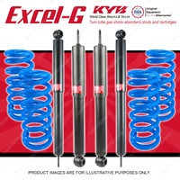 4x KYB EXCEL-G Shock Absorbers + Heavy Duty Raised Coil for FORD Maverick Leaf