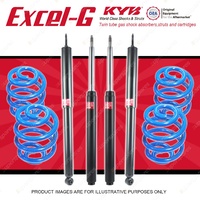 4x KYB EXCEL-G Shocks + Sport Low Coil for HOLDEN Commodore VB VC VH V8