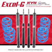 4x KYB EXCEL-G Shock Absorbers + Sport Low Coil for HOLDEN Commodore VK I6