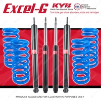 4x KYB EXCEL-G Shock Absorbers + Coil for HOLDEN Commodore VB VC VH I6