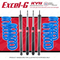 4x KYB EXCEL-G Shocks + Coil Springs for HOLDEN Commodore VB VC VH FE2
