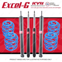 4x KYB EXCEL-G Shock Absorbers Sport Low Coil Springs for HOLDEN Commodore VK I6