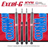 4x KYB EXCEL-G Shock Absorbers Coil Springs for HOLDEN Commodore VB VC VH Wagon