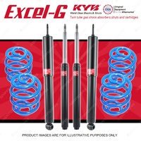 4x KYB EXCEL-G Shock Absorbers Sport Low Coil Springs for HOLDEN Commodore VG V6