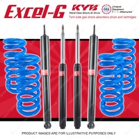4x KYB EXCEL-G Shock Absorbers + Coil for HOLDEN Commodore VN VP Wagon 3.8 V6