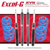 4x KYB EXCEL-G Shock Absorbers + Lovells Sport Low Coil Springs for DAEWOO 1.5i