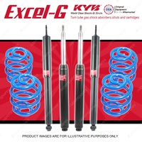 4x KYB EXCEL-G Shock Absorbers + Sport Low Coil Springs for HOLDEN Astra TR