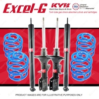 4x KYB EXCEL-G Shock Absorbers + Super Low Coil Springs for HOLDEN Statesman WH