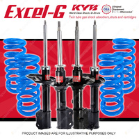 4x KYB Excel-G Shocks + STD Coil Springs for Hyundai Accent LC 06/2000-02/2003