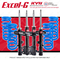 4x KYB Excel-G Shocks + STD Coil Springs for Toyota Corolla AE101 AE102