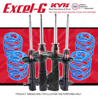 4x KYB Excel-G Shocks + Sport Low Coil Springs for Mazda 323 BA 1994-1995