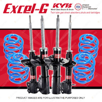 4x KYB Excel-G Shocks + Sport Low Coil Springs for Ford Laser KQ 2001-2002
