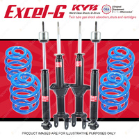 4x KYB Excel-G Shocks + Sport Low Coil Springs for Ford Fairlane NF NL 1995-1998