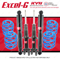4x KYB Excel-G Shocks + Super Low Coil Springs for Ford Falcon BA BF 2002-2007