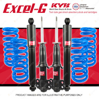 4x KYB Excel-G Shocks + STD Coil Springs for Ford Territory SX SY AWD 04-05