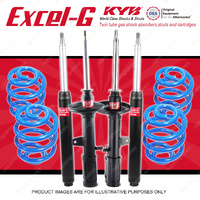 4x KYB Excel-G Shocks + Sport Low Coil Springs for Toyota Celica ST184R 89-94