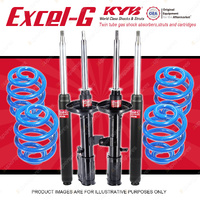 4x KYB Excel-G Shocks + Sport Low Coil Springs for Toyota Celica ST204R 94-99