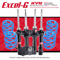 4x KYB Excel-G Shocks + Sport Low Coil Springs for Subaru Impreza GGG 2006-2007