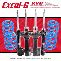 4x KYB Excel-G Shocks + Sport Low Coil Springs for Subaru Impreza GG9 2006-2007