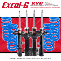 4x KYB Excel-G Shocks + STD Coil Springs for Lexus ES300 VXV11 Sedan 95-96
