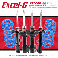 4x KYB Excel-G Shocks + Sport Low Coil Springs for Lexus ES300 VXV11 Sedan 95-96