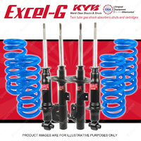 4x KYB Excel-G Shocks+Raised Coil Springs for Holden Commodore VE Utility 07-13
