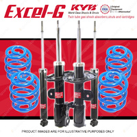 4x KYB Excel-G Shocks + Sport Low Coil Springs for Toyota Corolla ZRE152R 07-14