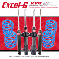 4x KYB Excel-G Shocks + Sport Low Coil Springs for Mazda CX-7 ER SUV 2006-2012