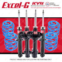 4x KYB Excel-G Shocks + Sport Low Coil Springs for Subaru Forester SH9 2008-2009