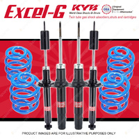 4x KYB Excel-G Shocks + Sport Low Coil Springs for Honda Accord CG1 Sedan 98-99