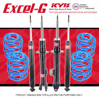 4x KYB Excel-G Shocks + Sport Low Coil Springs for Chrysler 300C Sedan 2005-2010