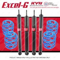 KYB Excel-G Shocks Super Low Coil Springs for Holden Gemini TE TF TG Wagon 79-84