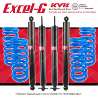 4x KYB Excel-G Shocks + STD Coil Springs for Jeep Grand Cherokee WG WJ 1999-2005
