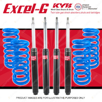 4x KYB Excel-G Shocks + STD Coil Springs for Toyota Camry SV20 SV21 SV22 87-91