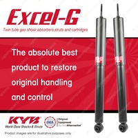 2x Rear KYB Excel-G Shock Absorber for Mitsubishi PAJERO NP V77 3.8 V6 4WD Wagon