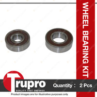2x Rear Wheel Bearing Kit for Daihatsu Charade G200 G202 G203 1.0L 93-98