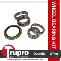 2 x Trupro Front Wheel Bearing Kit for Mazda B2500 Bravo Diesel 4WD 4/96-11/06