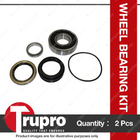 2 x Trupro Rear Wheel Bearing Kit for Toyota Hi-Lux KZN165 4WD 12/99-4/05