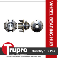 2 x Trupro Front Wheel Bearing Hub for Ford F250 7.3L V8 4WD 9/03-2004