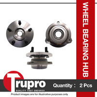 2 x Trupro Front Wheel Bearing Hub for Jeep Wrangler TJ 4.0L 6 Cyl 96-99