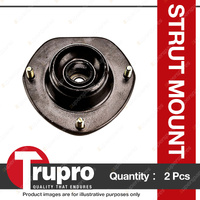 2 x Trupro Front Strut Mounts for Mitsubishi Galant E33A E38A E39A 2.0L 88-93