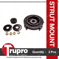 2 x Trupro Front Strut Mounts for Toyota Land Cruiser UZJ VDJ 200 URJ202 07-21