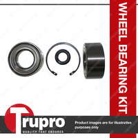 1 x Trupro Front Wheel Bearing Kit for Citroen C4 C5 without ABS 3/05-on