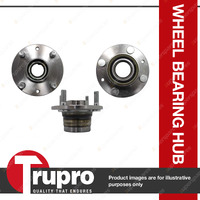 1 kit Trupro Rear Wheel Bearing Hub for Kia Credos 2.0L FE 4 Cyl 5/98-4/01