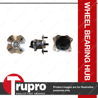 1 kit Trupro Rear Wheel Bearing Hub for Toyota Echo 4Cyl 10/99-10/05 with ABS